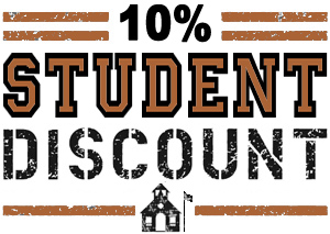 10% Student Discount